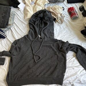 ALO Yoga Charcoal Hoodie